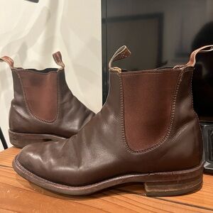 RM WilliamsDark Brown Leather Ankle Boots